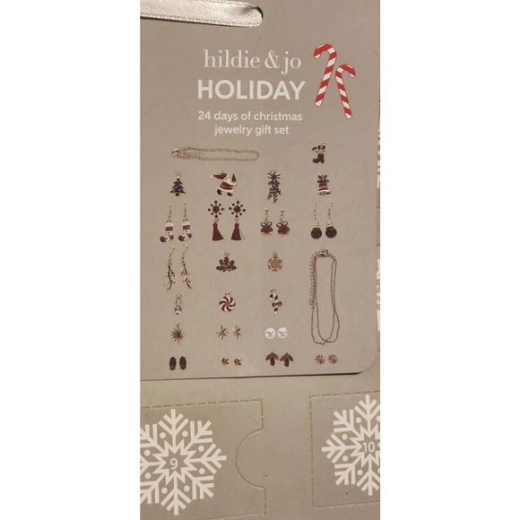 24 days of Christmas advent calendar jewelry new hildie & jo xmas gift holidays - Picture 7 of 11